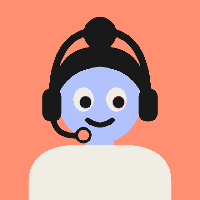 Support agent avatar